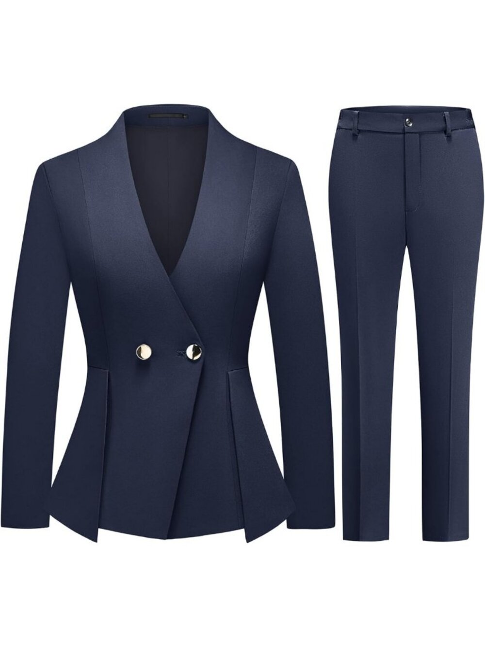 Chic Women's 2-Piece Business Suit Set | Stylish Dressy Outfit for Work